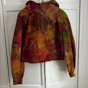 Lululemon Scuba Hoodie — One-of-a-Kind Hand Dyed • Size M/L